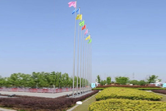 China Tall Spectacular In Ground Flagpole, Variable Diameter Heavy Duty vlaggenstok leverancier