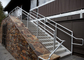 Aangepaste kleur RVS traprail voor restaurants / commerciële gebouwen leverancier