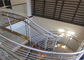Aangepaste kleur RVS traprail voor restaurants / commerciële gebouwen leverancier