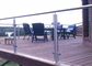 Gebouw roestvast stalen balustrade, roestvrijstalen hek met aluminiumlegering materialen leverancier