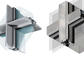 Eenvoudig te reinigen aluminium profielen voor gordijngordijnen, unitised-gordijngevel NL gecertificeerd leverancier