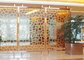 Moderne gouden binnen scherm panelen, Eco-vriendelijke decoratieve plaatwerk panelen leverancier