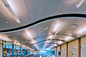 Royale mooie commerciële plafondtegels, RVS plafondtegels standaardafmetingen 10 / 15MM leverancier