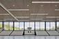 Waterdichte decoratieve plafond lichte panelen, metalen plafondtegels verschillende vorm beschikbaar leverancier