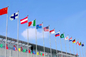 Aangepaste hoogte RVS vlag Pool vlag verhogen snelheid instelbaar leverancier